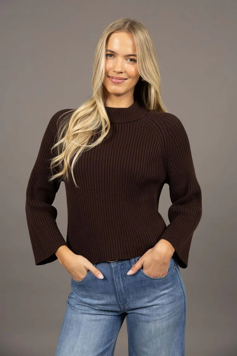 Humidity Anchor Sweater | Chocolate