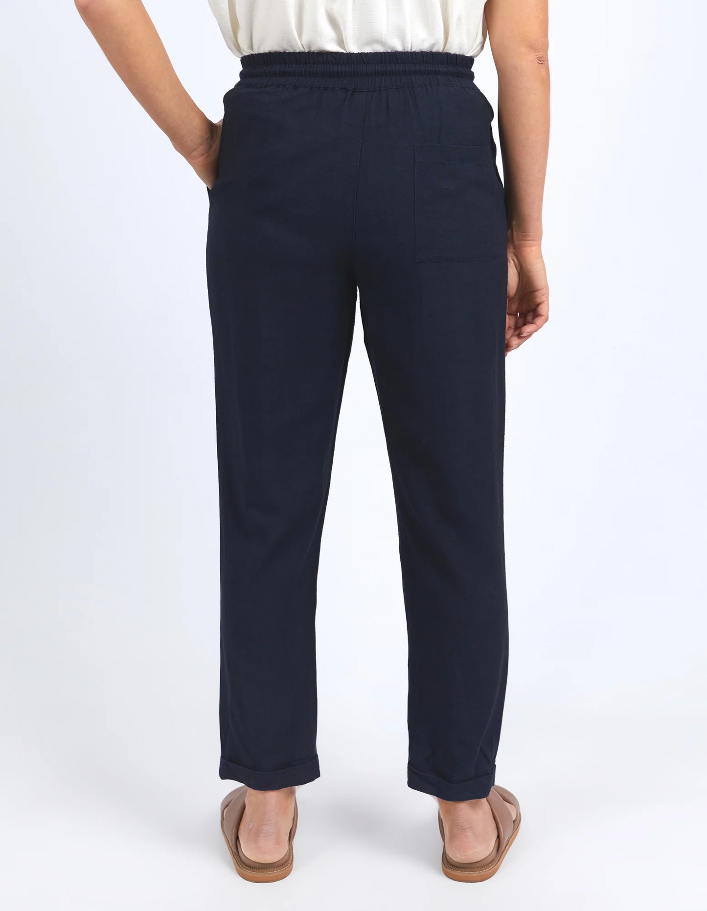 ELM CLEM RELAXED PANT NAVY