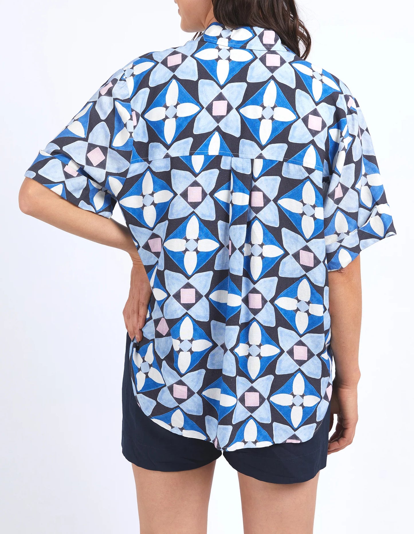 ELM PAINTED TILE SHIRT