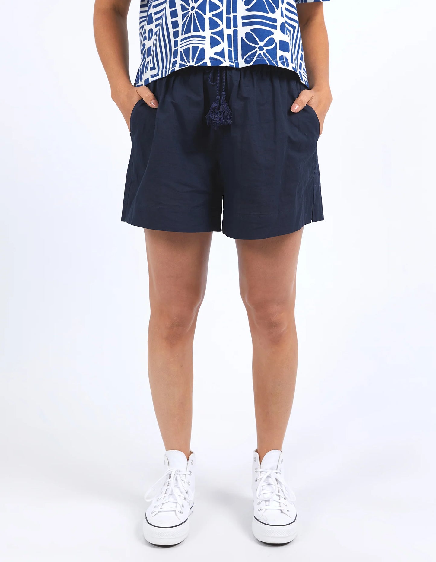 ELM STEVIE SHORT NAVY