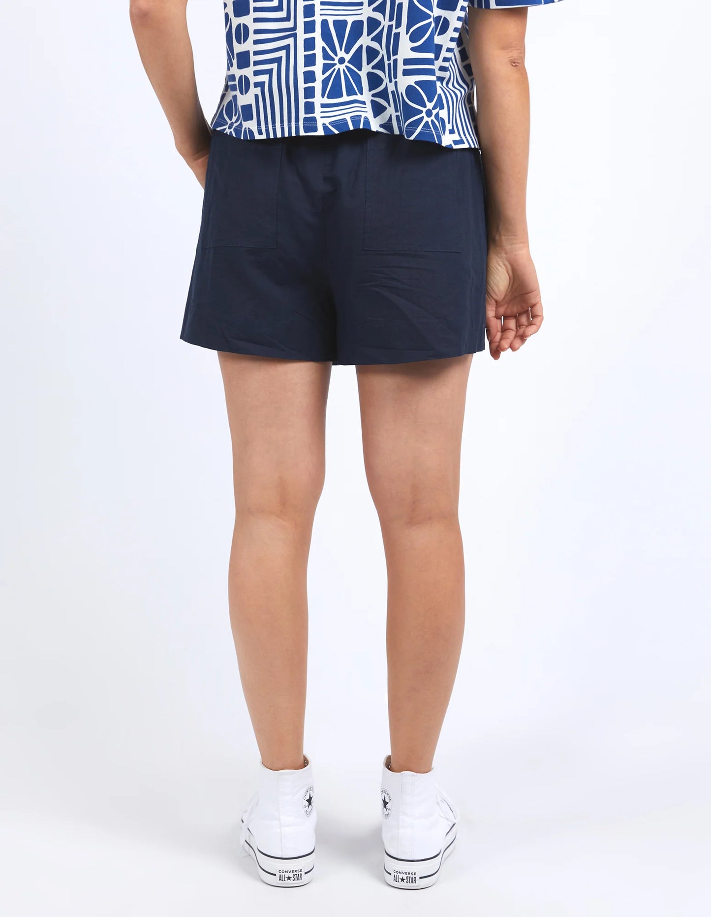 ELM STEVIE SHORT NAVY