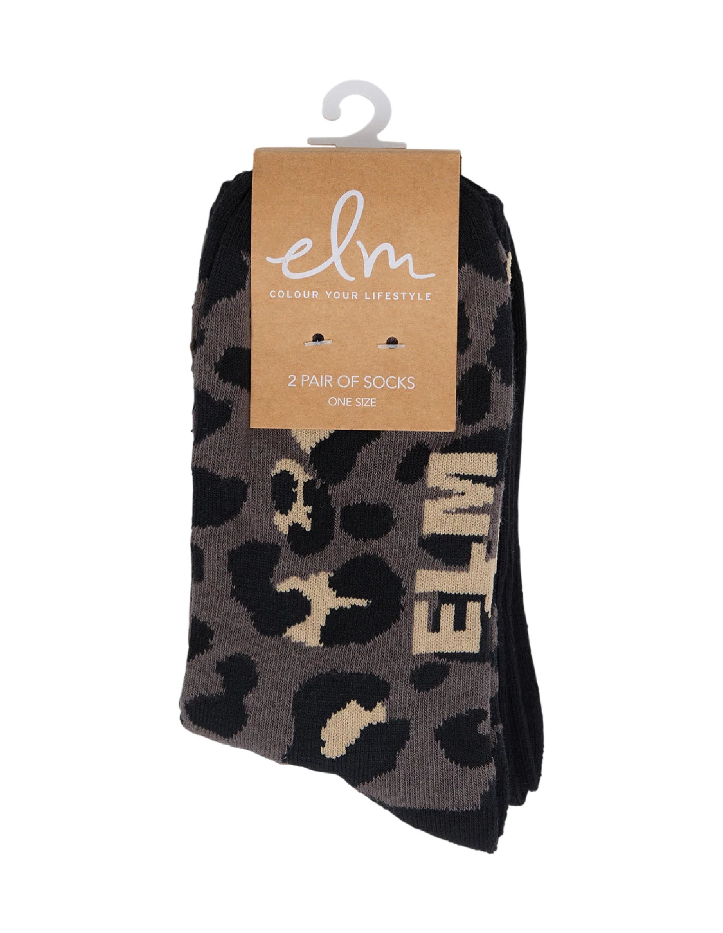Elm Leo Ankle Sock 2 pack | Multi