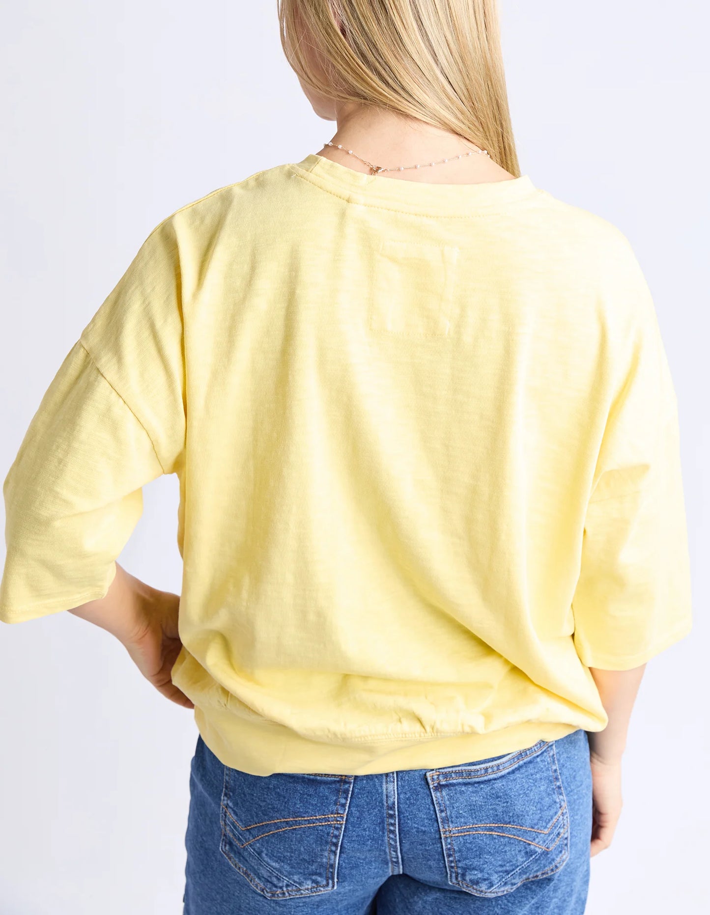 Elm Mazie Sweat Pale Banana