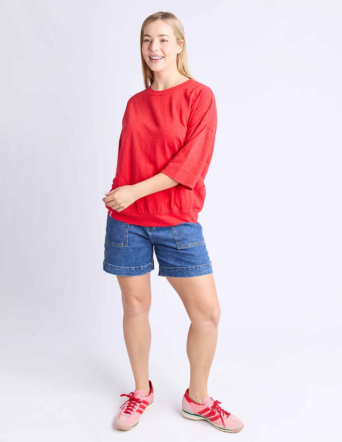 Elm Mazie Sweat Poppy