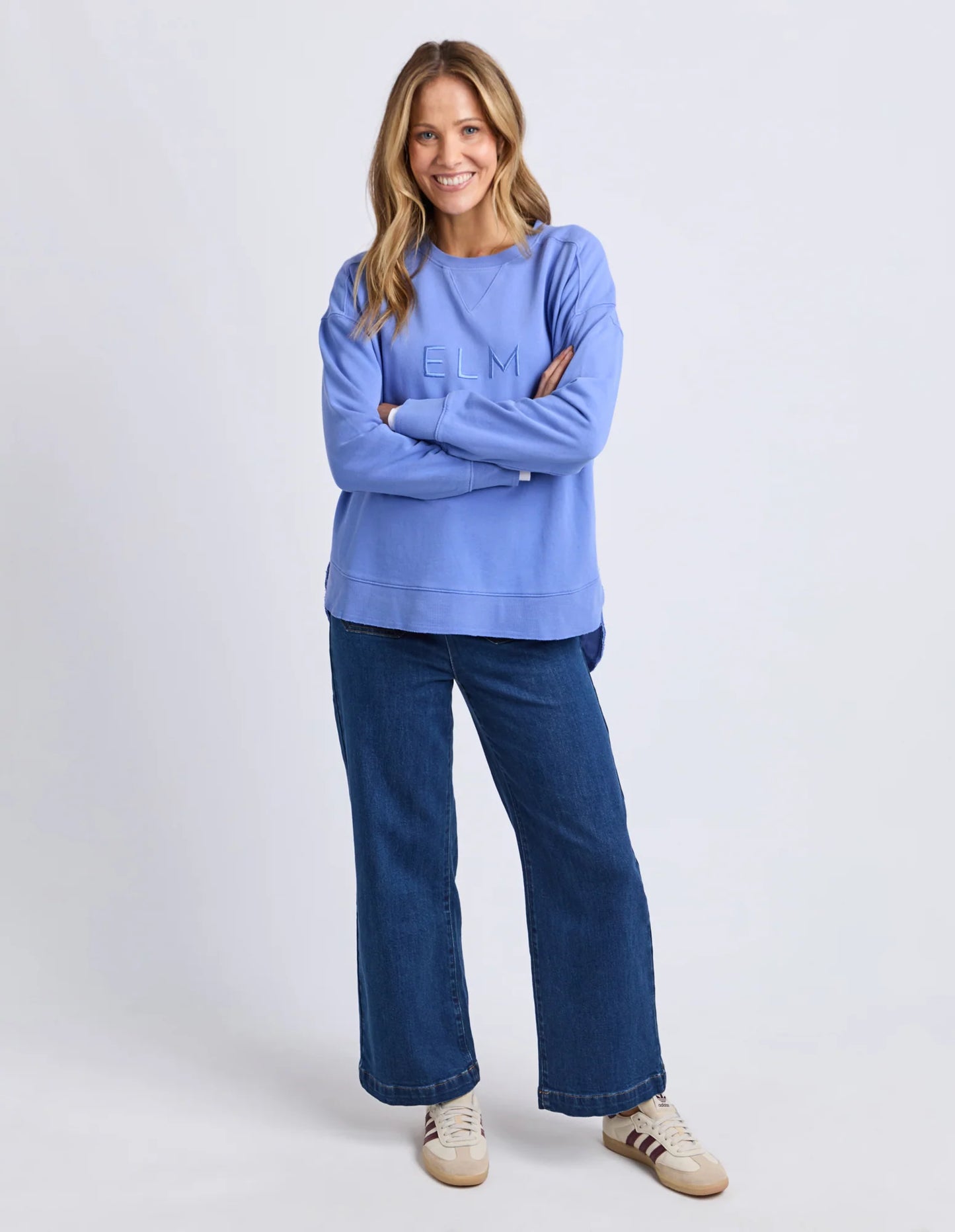 Elm Established Crew | Cornflower