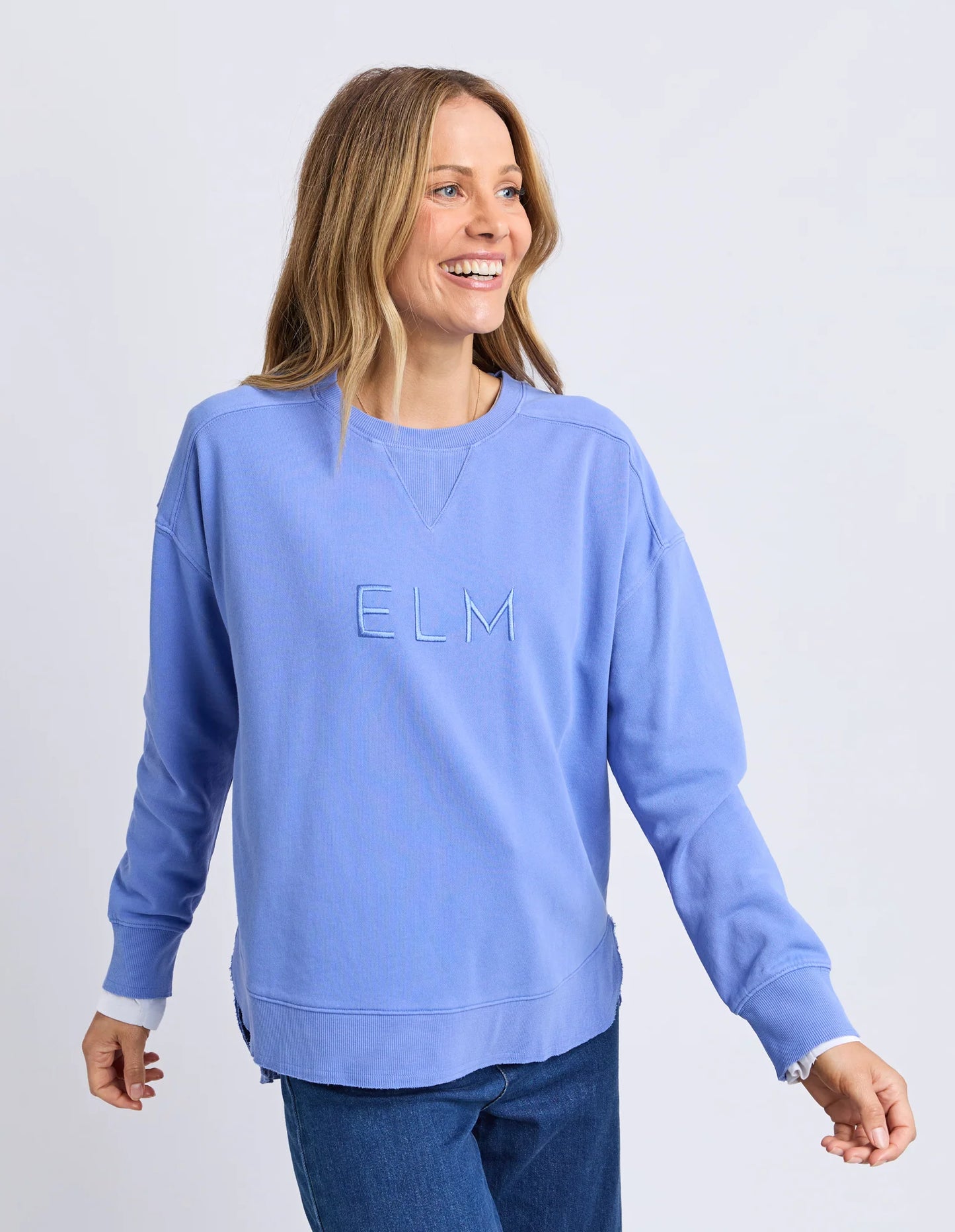 Elm Established Crew | Cornflower