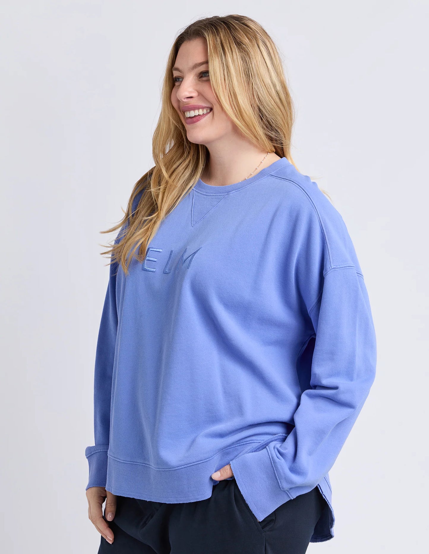 Elm Established Crew | Cornflower