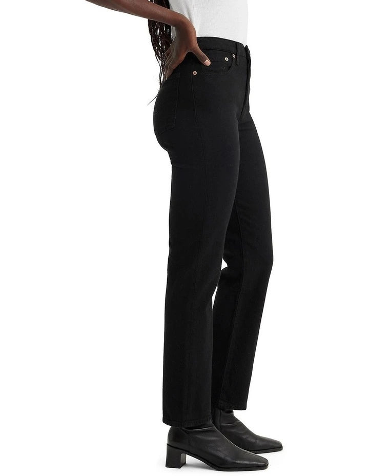 LEVIS WEDGIE STRAIGHT BLACK SPROUT