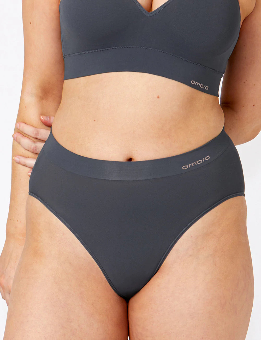 AMBRA 3PACK BARE ESSENTIALS HI CUT BRIEF GIFT BOX NIGHTSHADE/WISTERIA/NIGHT TRAIN