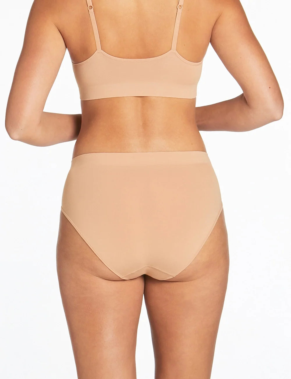 Ambra Pure Basics Midi Brief 2 Pack Box | Nude