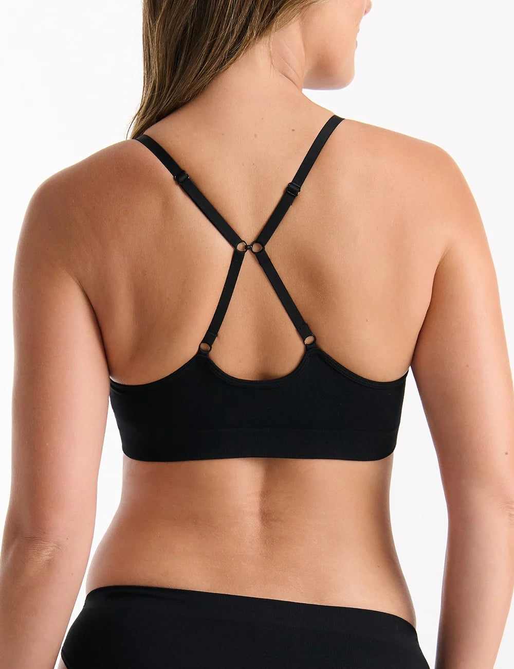 Ambra Pure Basics Triangle Bralette Box | Black