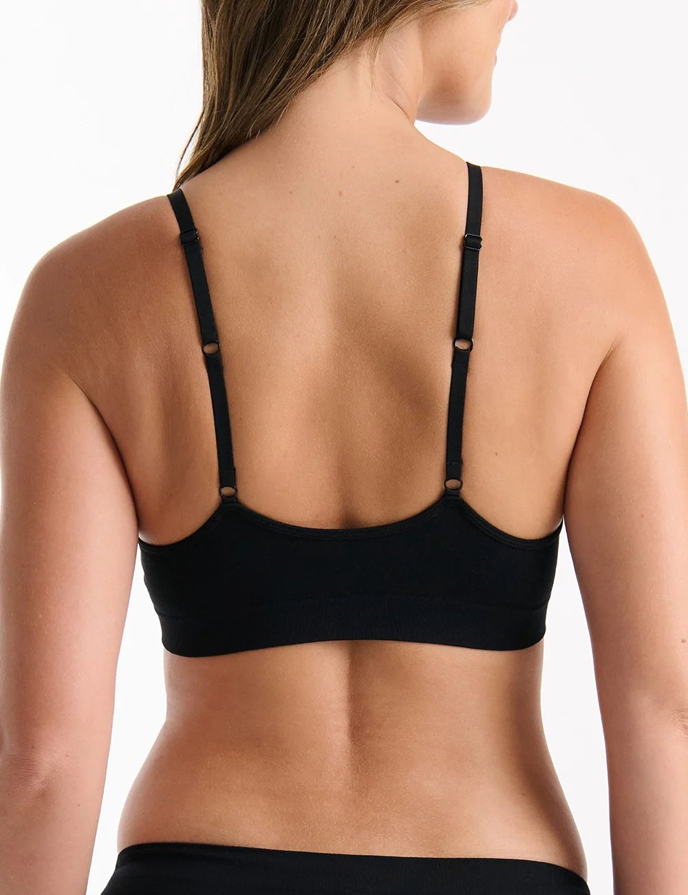 Ambra Pure Basics Triangle Bralette Box | Black