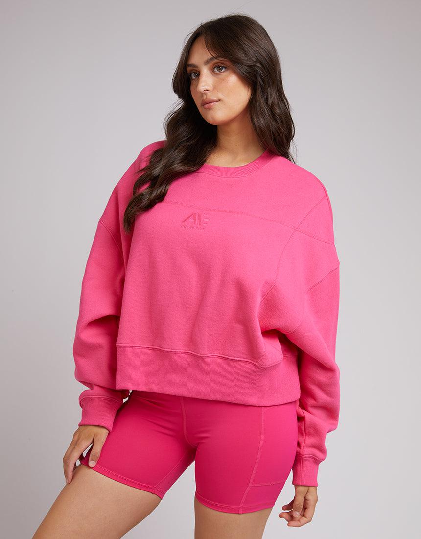 ALL ABOUT EVE ACTIVE TONAL SWEATER ROSE