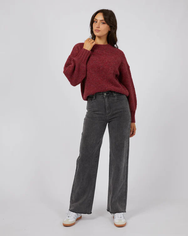 ALL ABOUT EVE MOLLY KNIT CREW MULTI