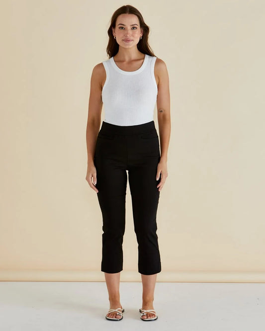 Betty Basics Francis Rib Tank | White