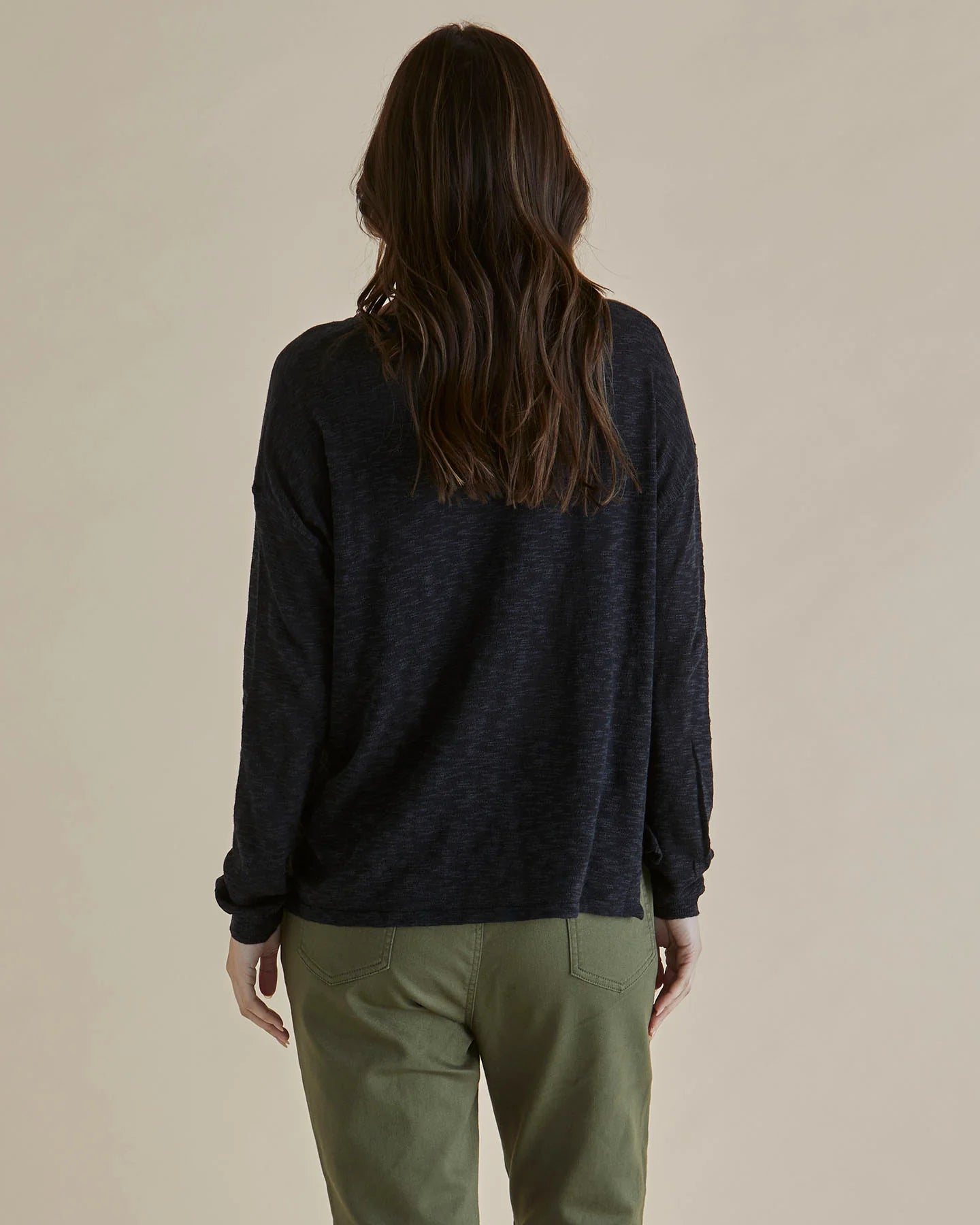 BETTY BASICS NATASHA KNIT TOP BLACK