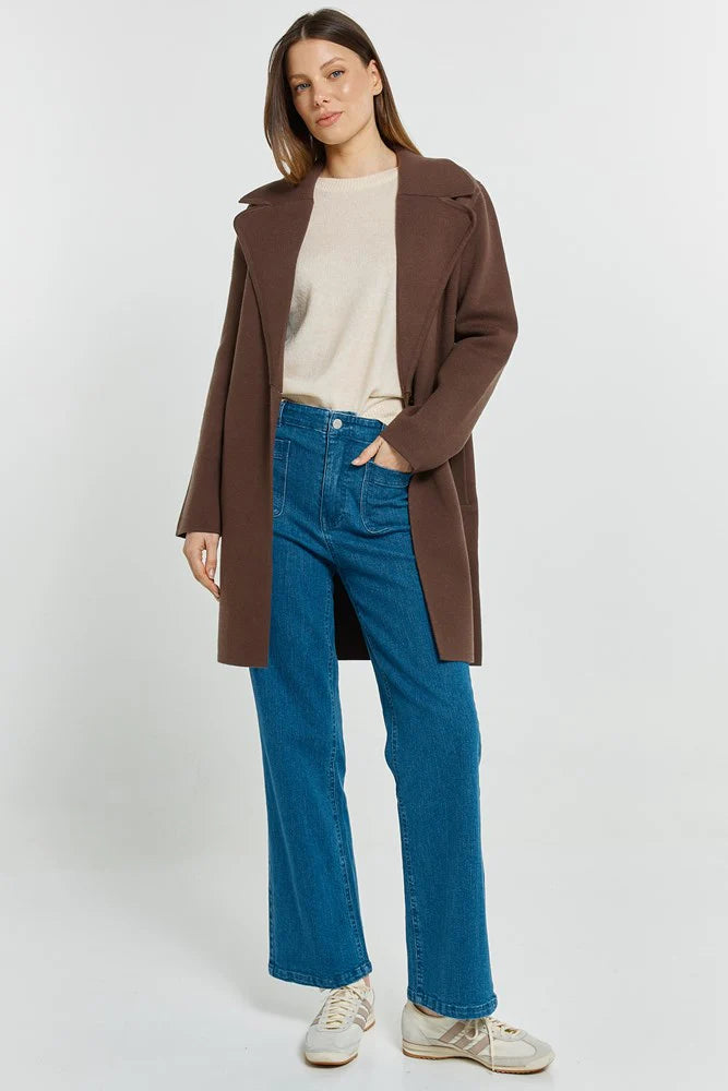 Betty Basics Tahlia Coatigan | Nutmeg