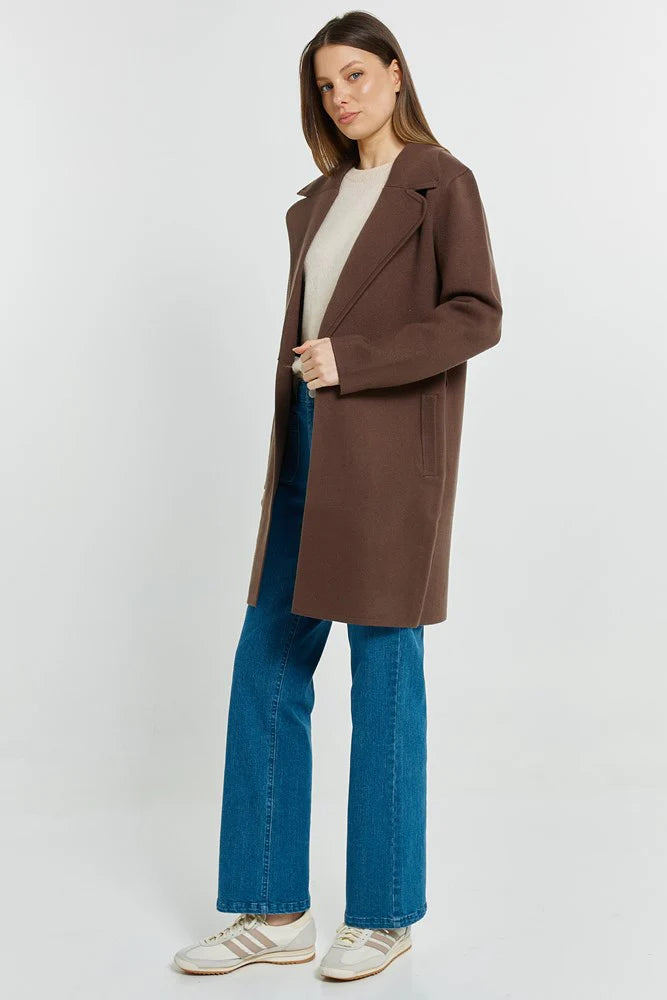 Betty Basics Tahlia Coatigan | Nutmeg