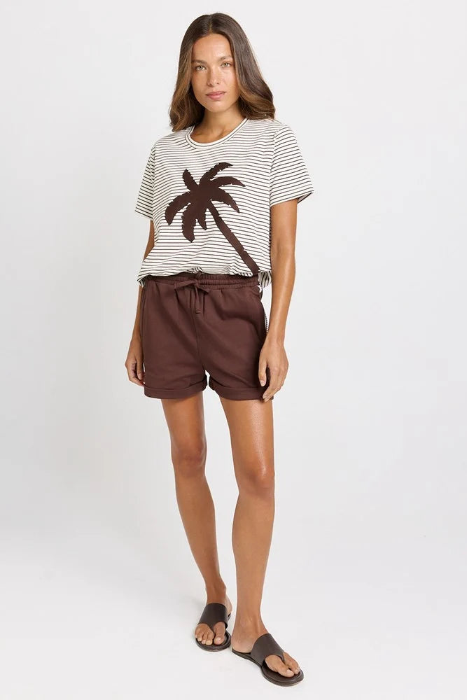 Betty Basics Nikki Relax Shorts | Chocolate