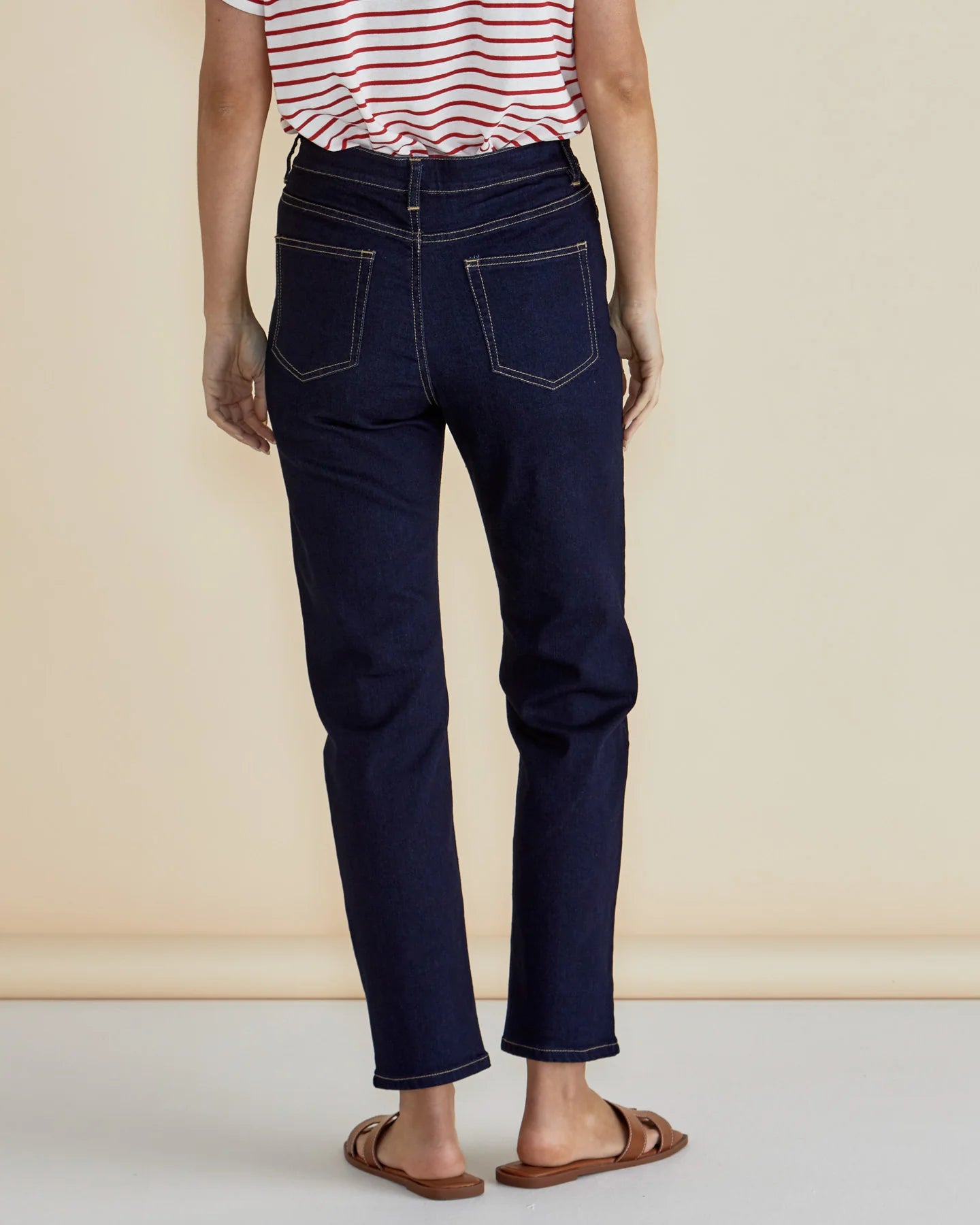 BETTY BASICS STELLA STRAIGHT LEG JEAN INDIGO