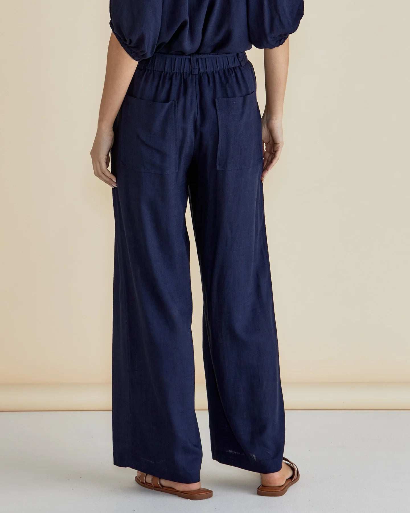 BETTY BASICS TAMARA PANT DARK BLUE