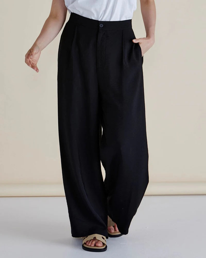 BETTY BASICS ZANDER PANT BLACK