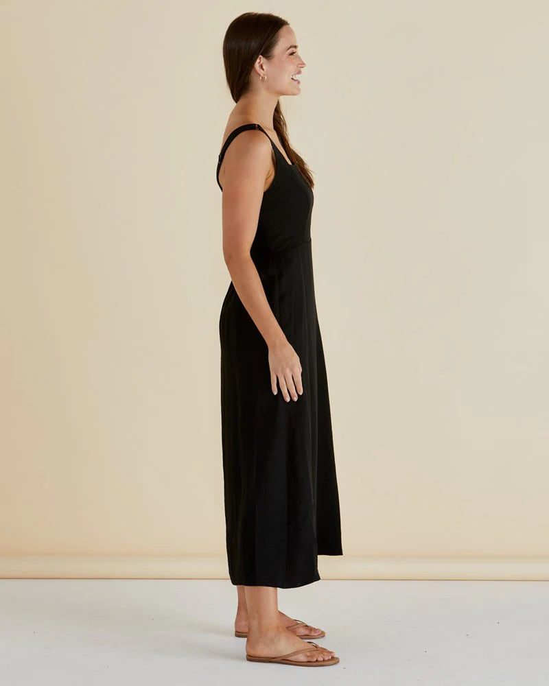 BETTY BASICS TEGAN MIDI DRESS BLACK