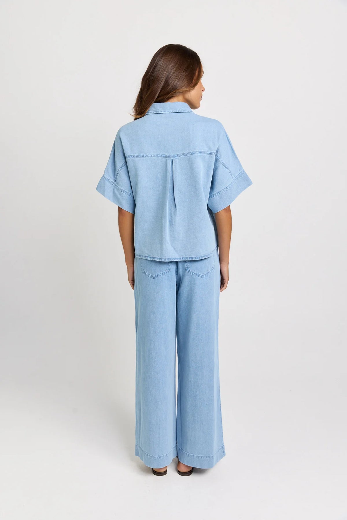 Betty Basics Dawn Denim Shirt | Medium Wash