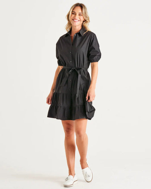 BETTY BASICS MARNIE DRESS BLACK