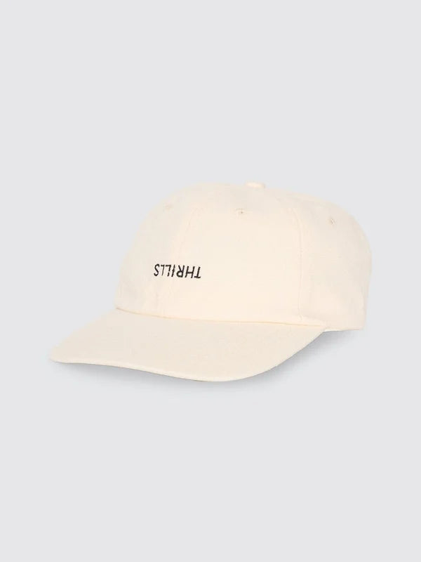 Thrills Minimal Thrills 6 Panel Cap | Heritage White