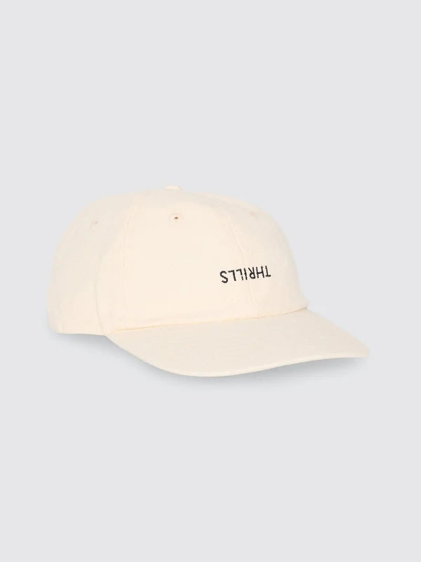 Thrills Minimal Thrills 6 Panel Cap | Heritage White