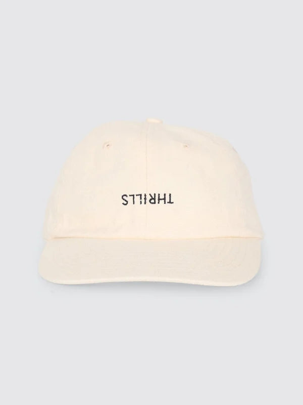 Thrills Minimal Thrills 6 Panel Cap | Heritage White