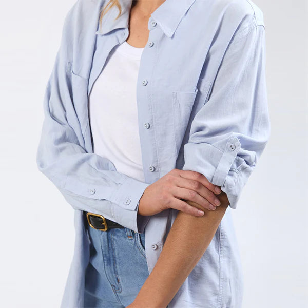 FOXWOOD CARRIE SHIRT SUBDUED BLUE