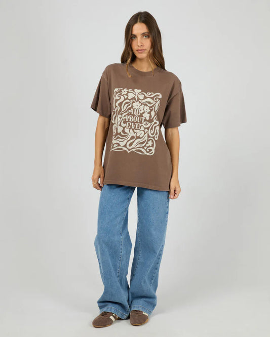 All About Eve Fields Relaxed Tee | Coffee