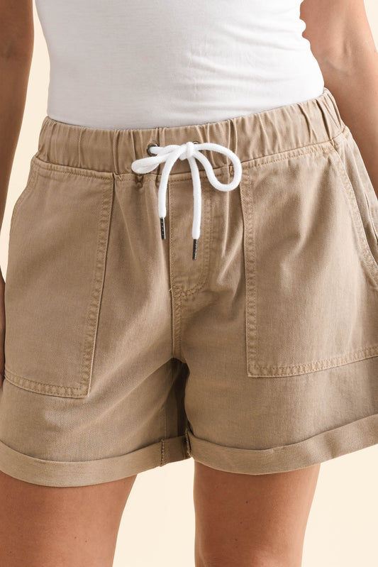 Elm Emma Relaxed Short | Latte