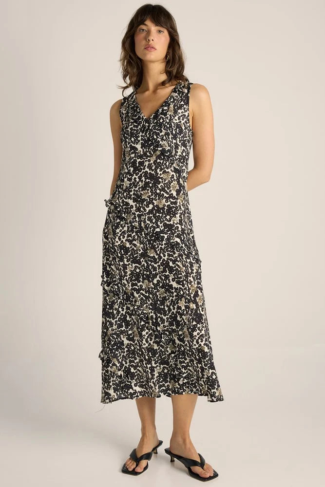 Fate + Becker Jade Ruffle Dress | Floral Animal