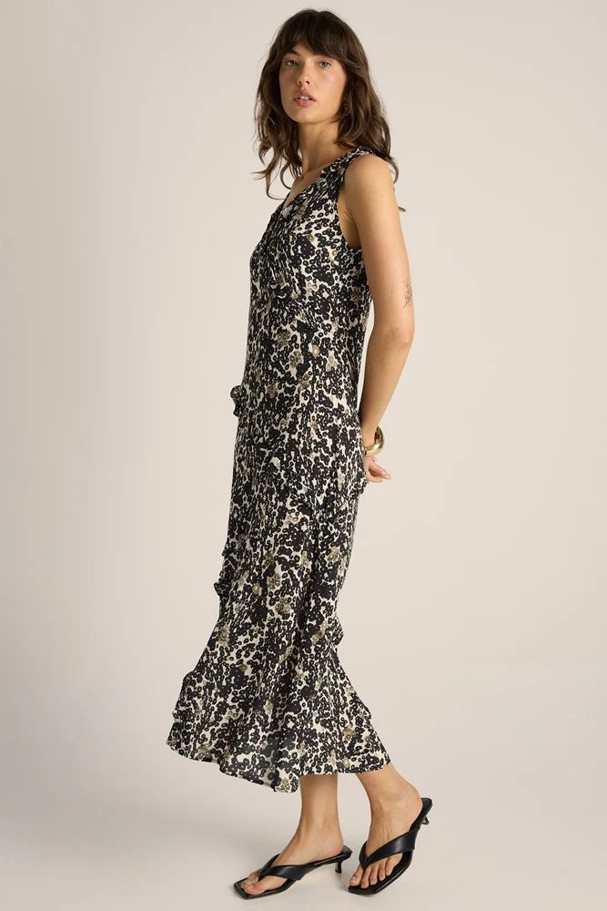 Fate + Becker Jade Ruffle Dress | Floral Animal