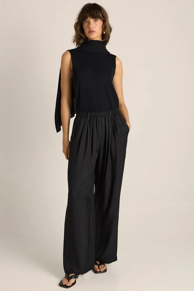 Fate+Becker Gianna Acetate Pant | Black