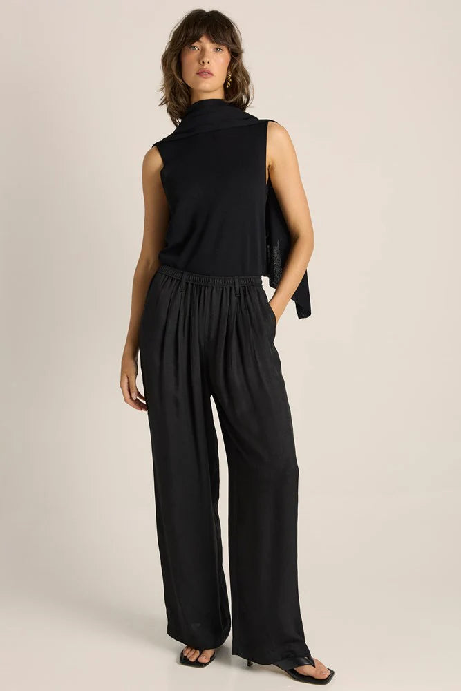 Fate+Becker Gianna Acetate Pant | Black