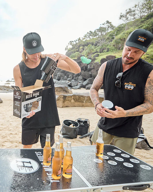 THE MAD HUEYS BEER PONG