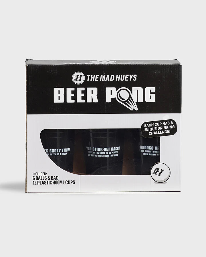 THE MAD HUEYS BEER PONG