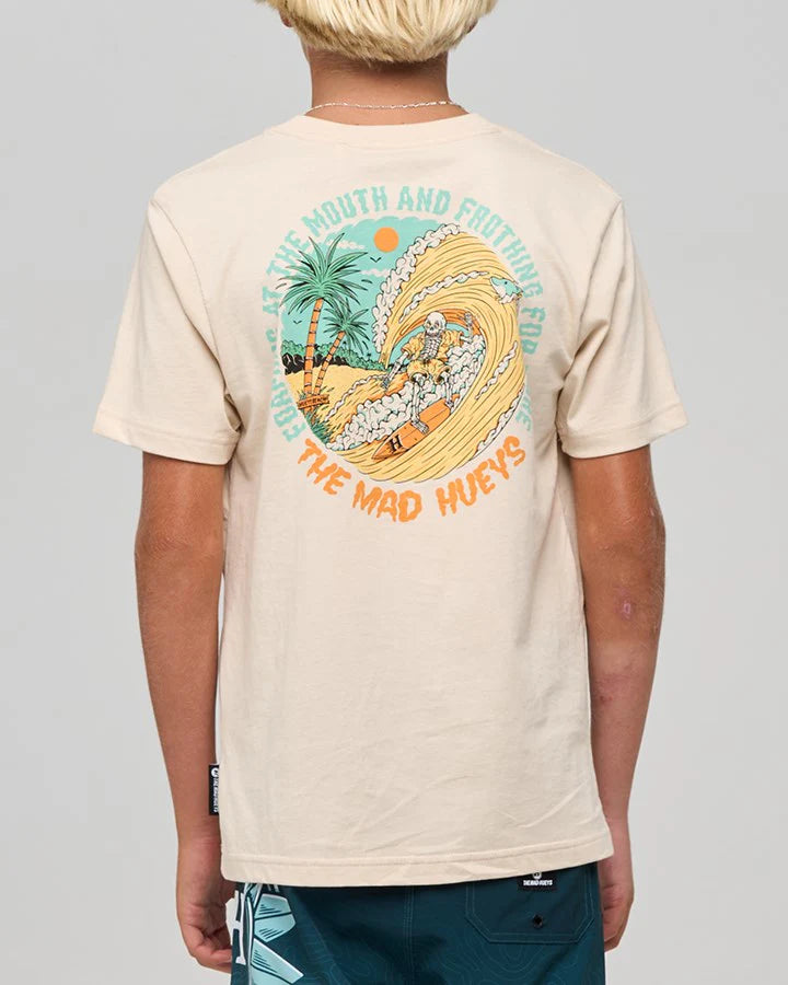 THE MAD HUEYS FROTHING FOR MORE YOUTH SS TEE CEMENT