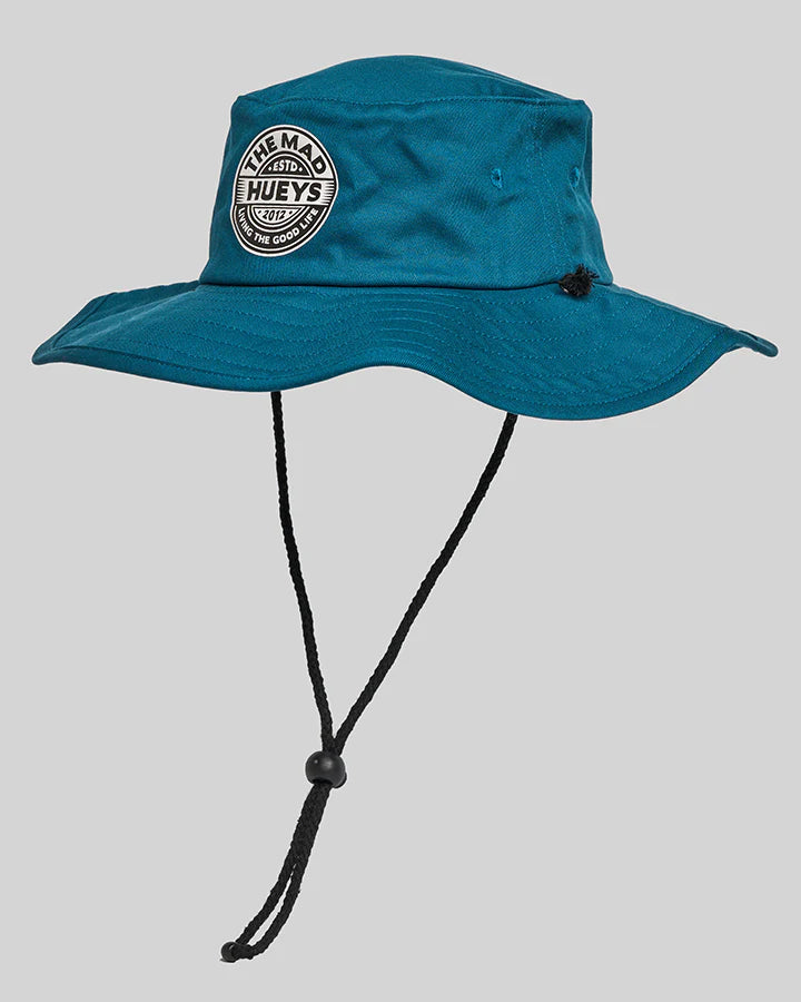THE MAD HUEYS GOOD LIFE HUEYS YOUTH WIDE BRIM HAT ATLANTIC