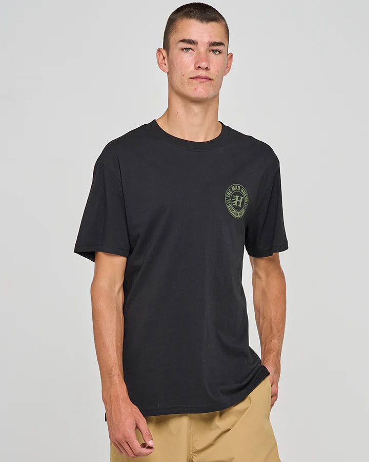 THE MAD HUEYS LIVING HUEYS SS TEE BLACK