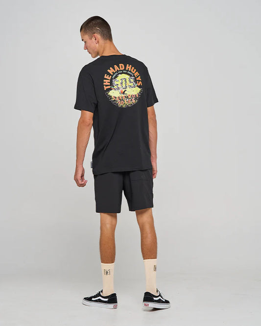 The Mad Hueys Save Our Souls Short Sleeve Tee Black