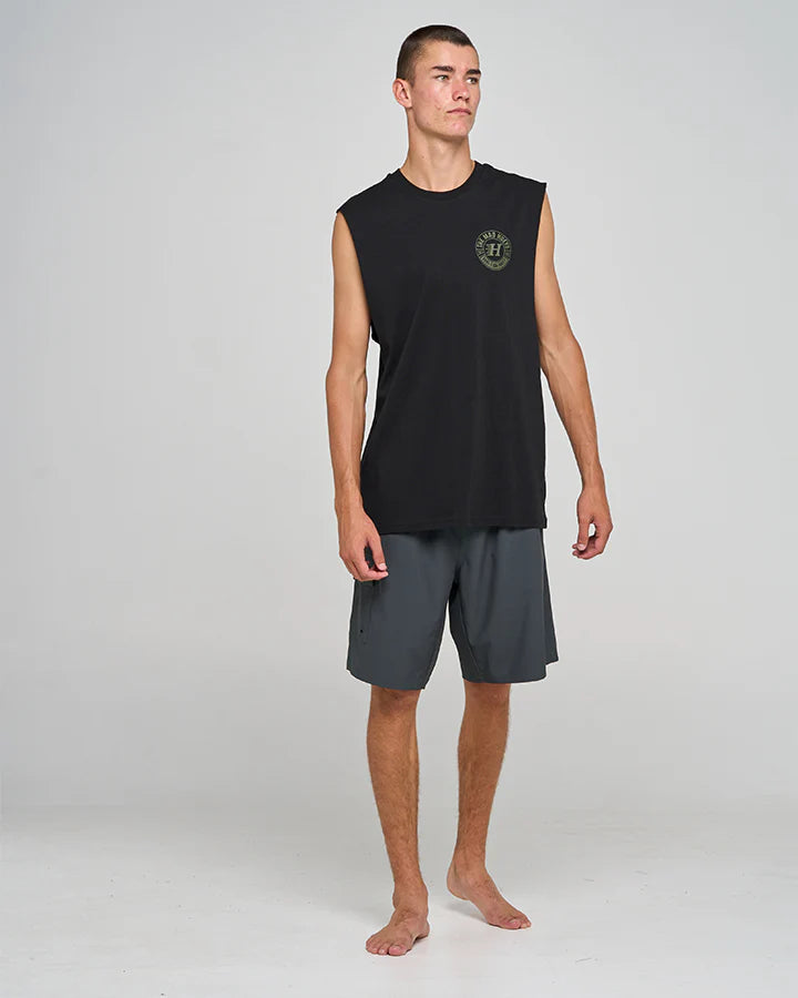 THE MAD HUEYS LIVING HUEYS MUSCLE BLACK