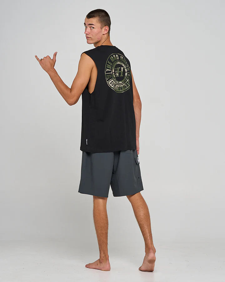 THE MAD HUEYS LIVING HUEYS MUSCLE BLACK