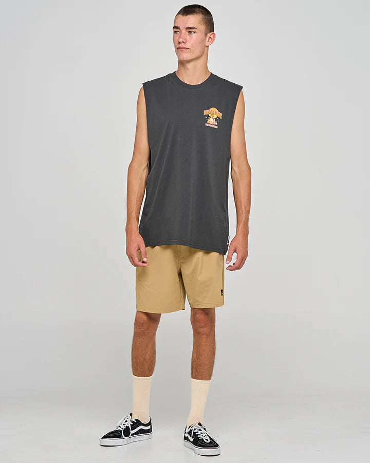 The Mad Hueys Roadie Muscle Vintage Black