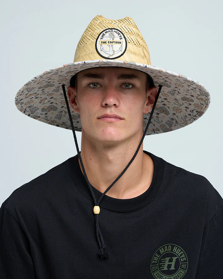 THE MAD HUEYS CROC CAPTAIN STRAW HAT NATURAL