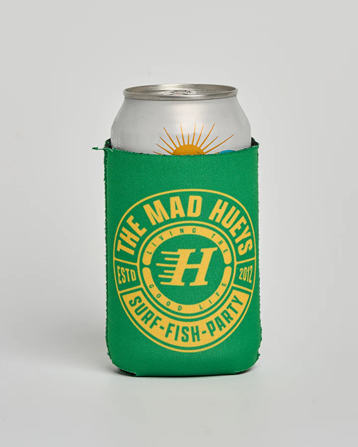 The Mad Hueys Oi Oi Oi Stubby Cooler Aussie Green